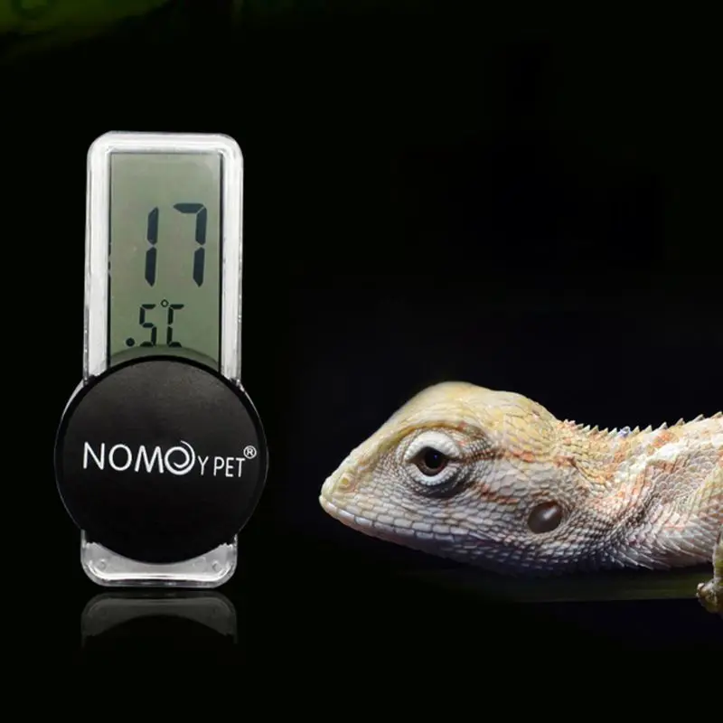 Reptiles Thermometer Digital Aquarium Thermometer Waterproof Suction Cup Thermometer for Fish for Tank Reptiles Aquarium