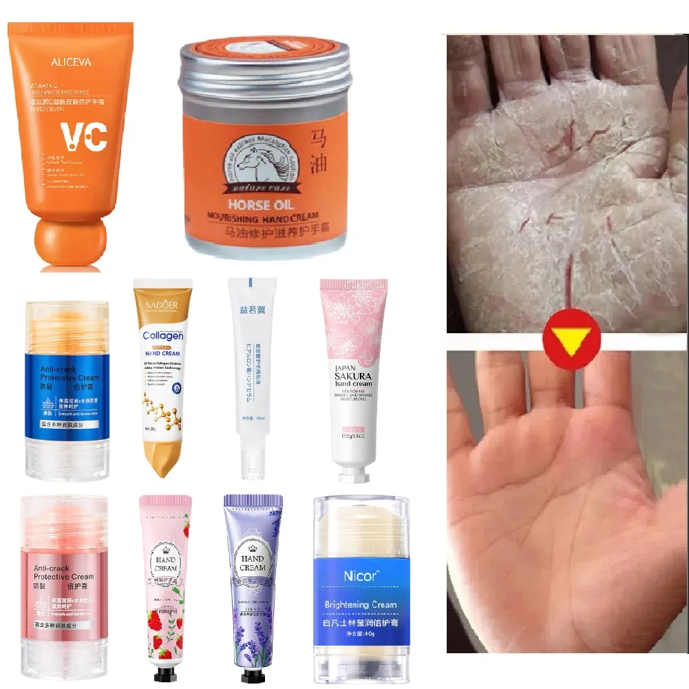 

Крем для рук с сакурой/коллагеном/витамином С/розой/фруктами/вазелином: увлажняющий, восстанавливающий, разглаживающий, с эфирными маслами