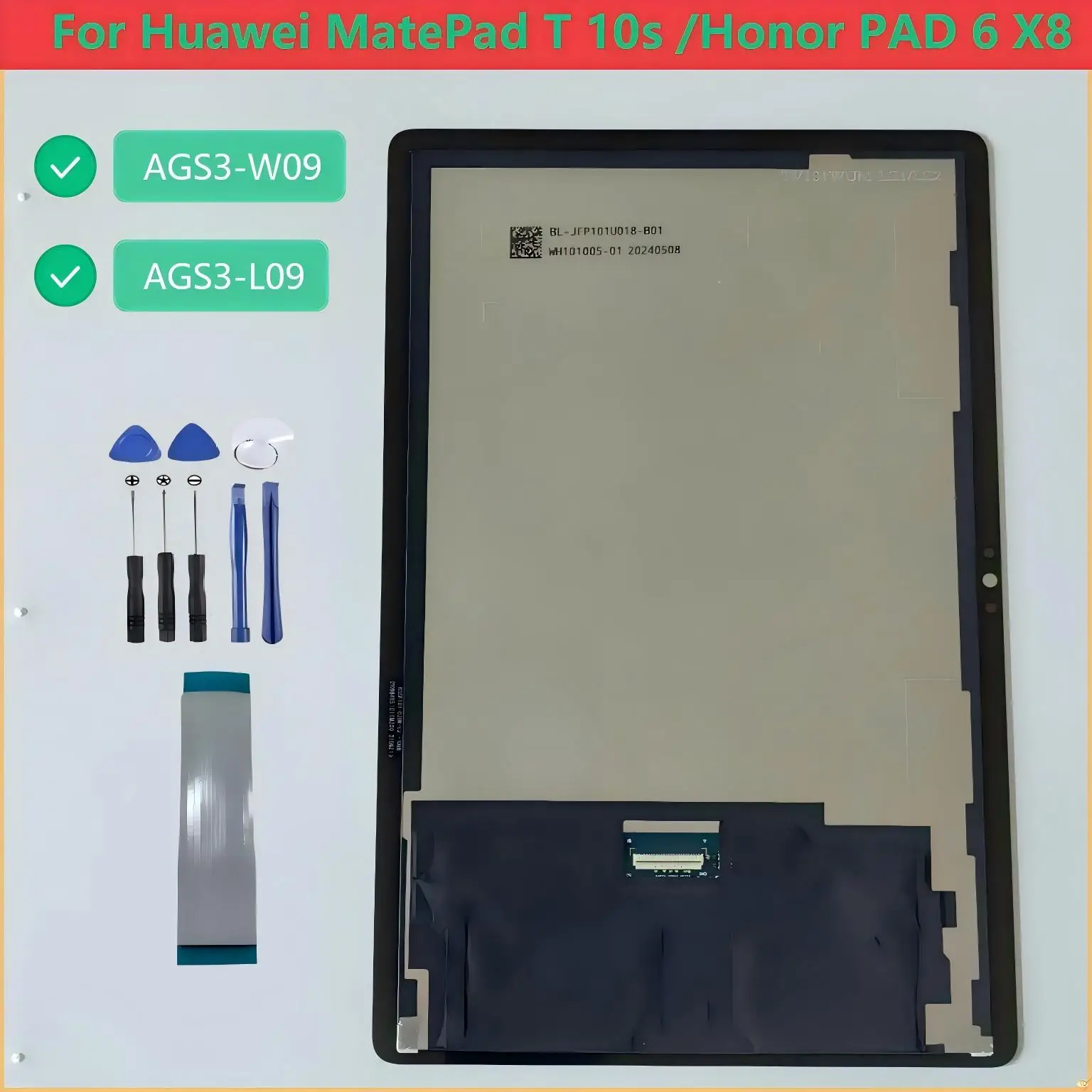 NEW For Huawei MatePad T 10s Honor Pad 6 X8 AGS3-L09 AGS3-W09 10.1