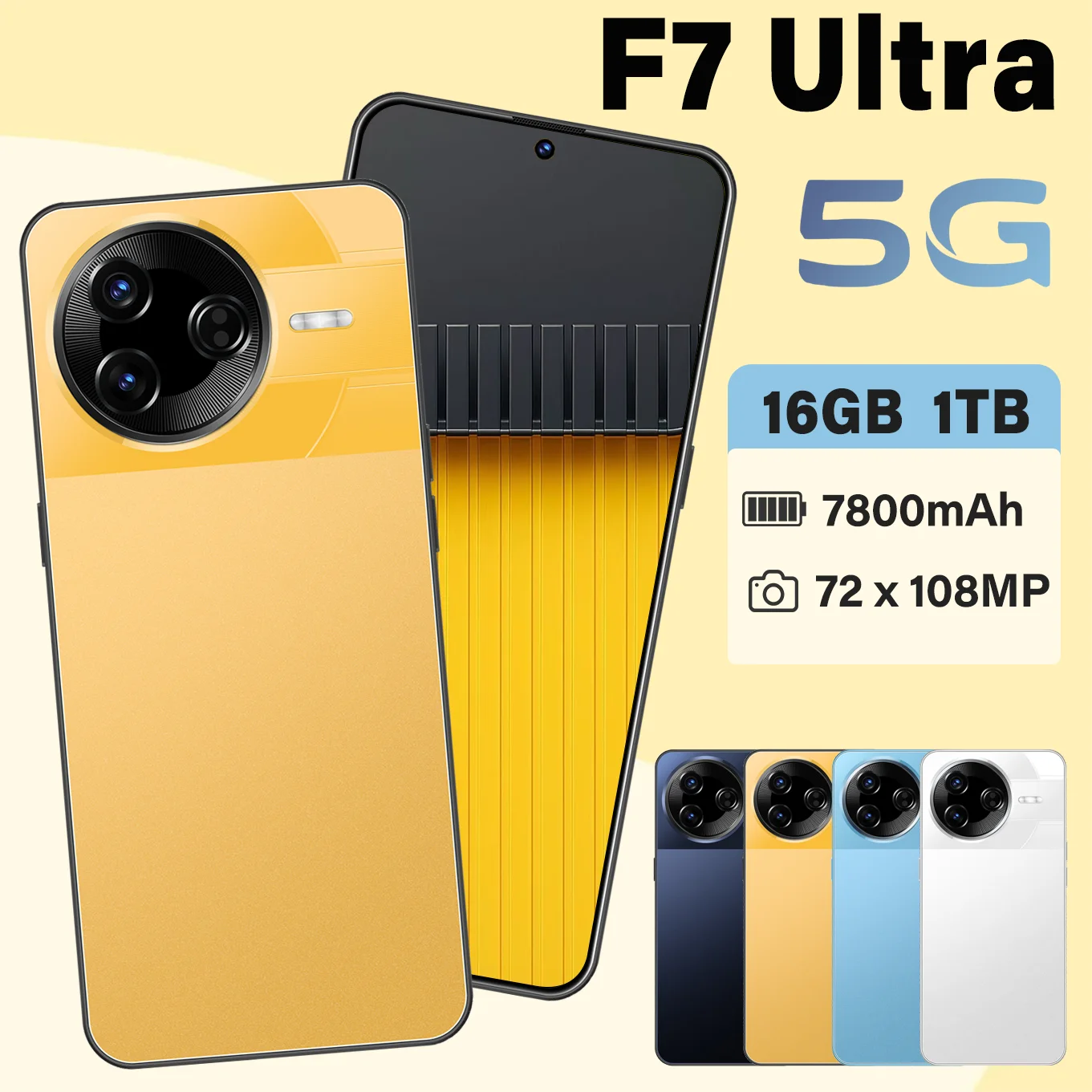 

NEW High-definition mobile phone film is used for F7 Ultra Mobile accessories 7.3inch Original Shatter-resistant Android