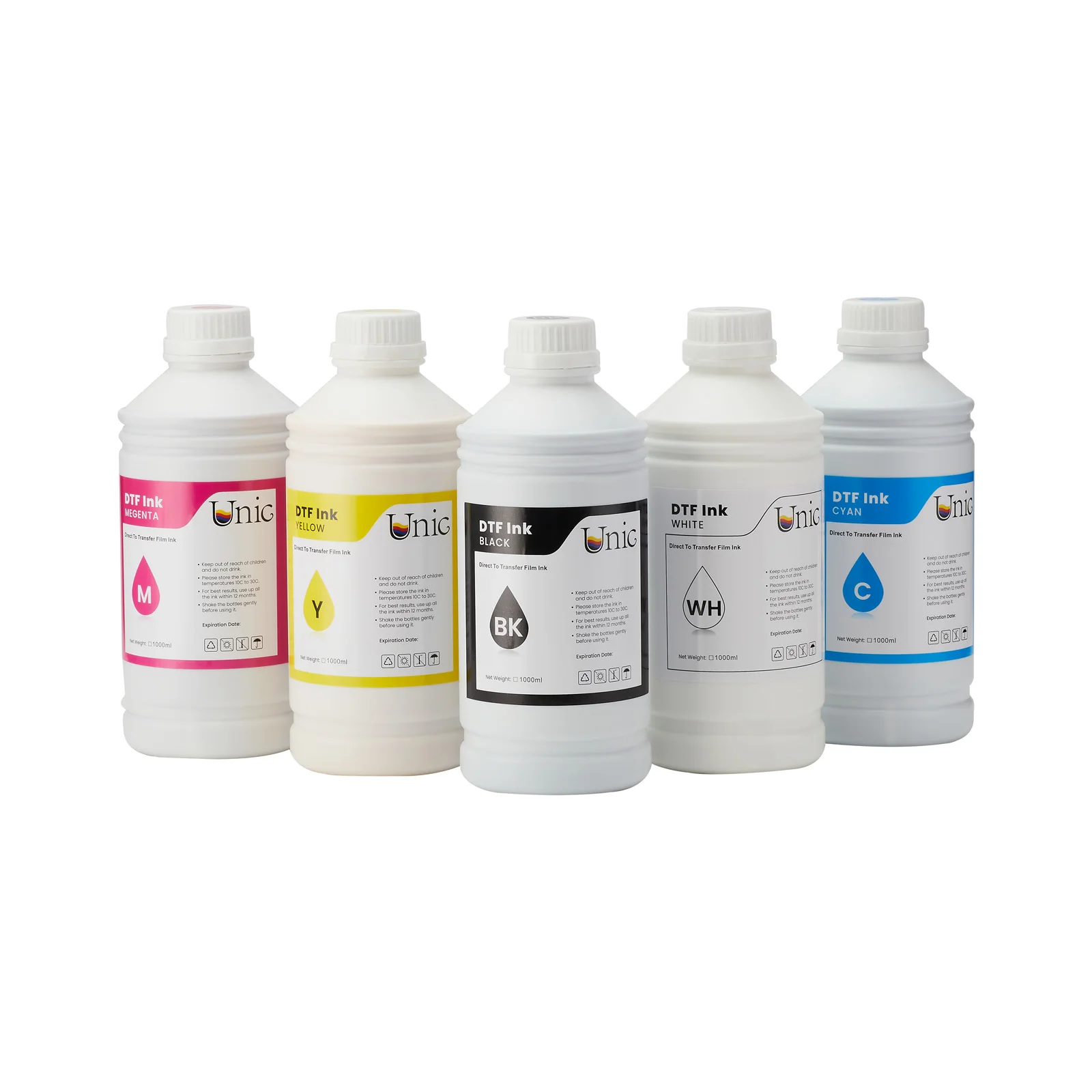 Screen Textile Printing Dtf Pet White Textile PET Ink DTF Film Transfer DTF Printer Ink