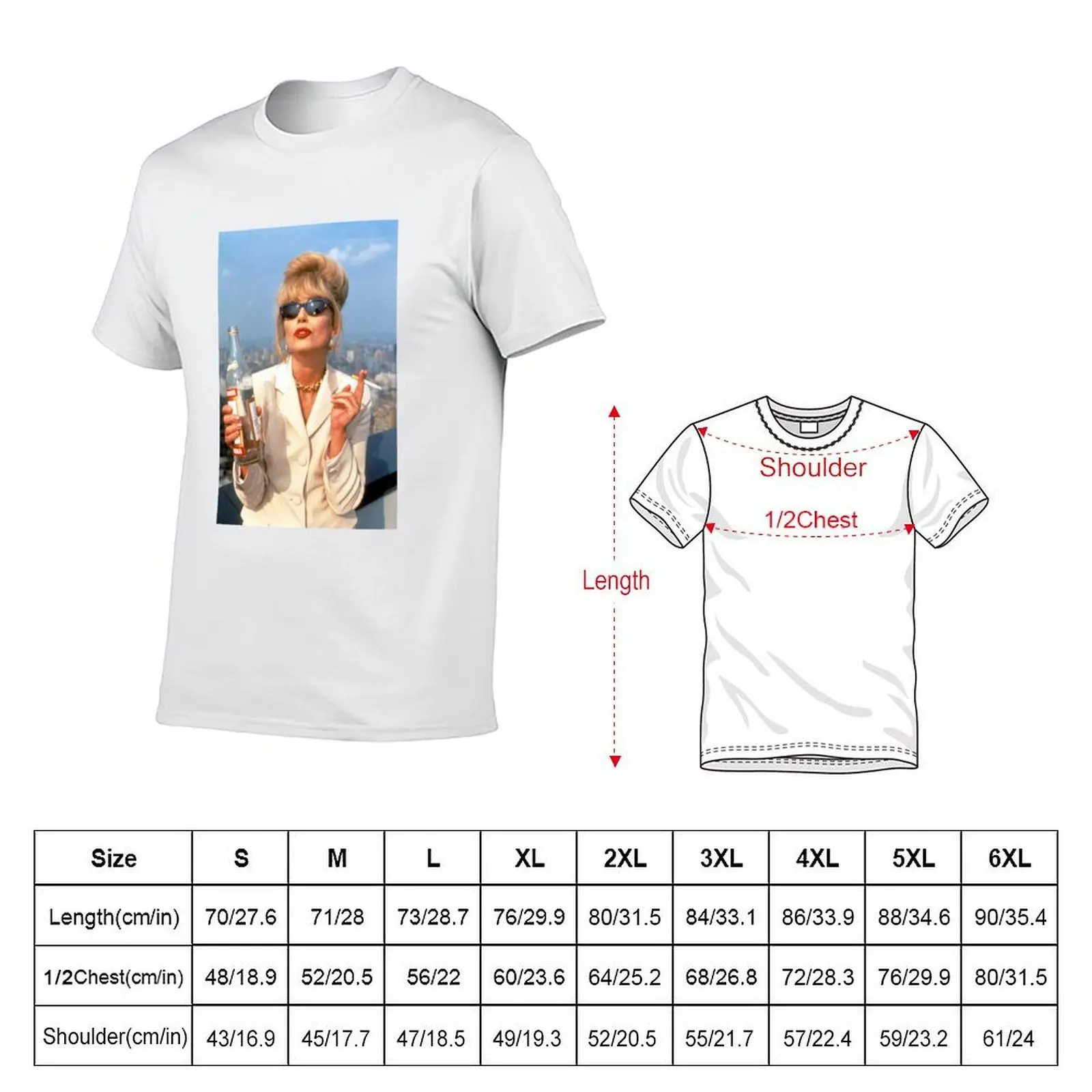 Copy of Absolutely Fabulous Darling T-Shirt rapper graphic tees topping funny t shirts for men