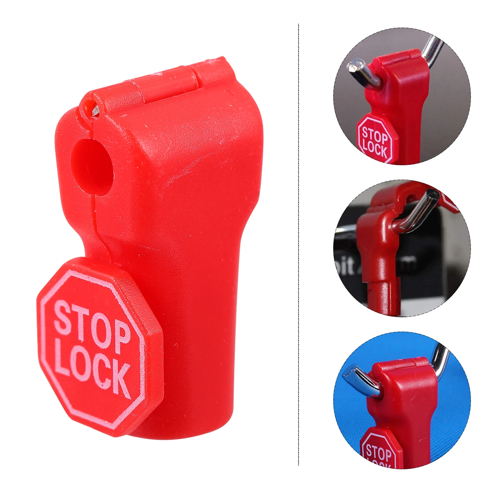 

10 Pcs Anti-theft Hook Lock Peg Display Security Cell Phone Pegboard
