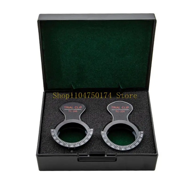 Trial Lenses Optometry Frame Accurate Clear 0°-165° Scale Adjustable Manually 2x Top Sale