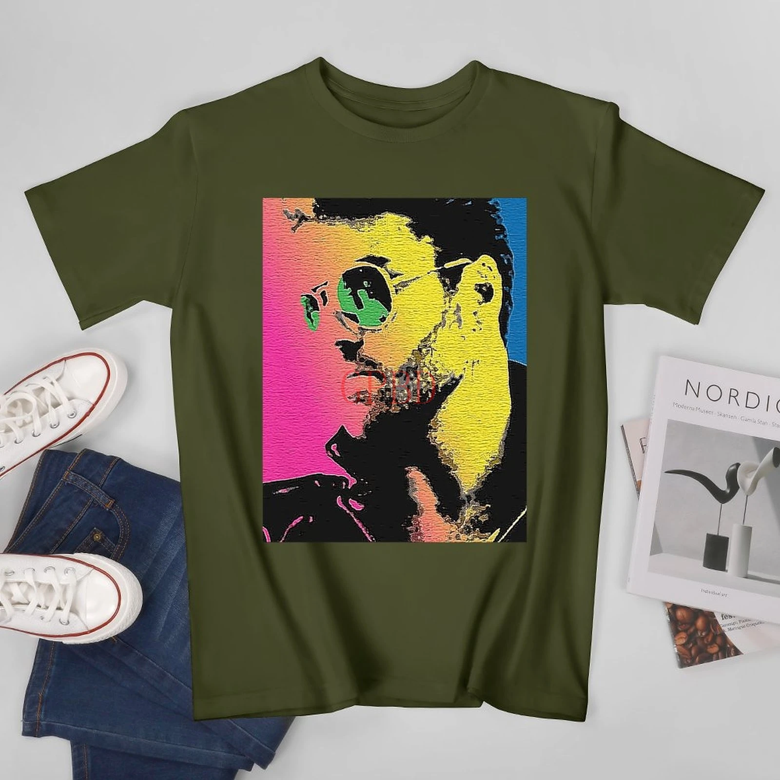 George Michael Wham Music Star Pop Art Poster Ideal Gift Unisex T Shirt