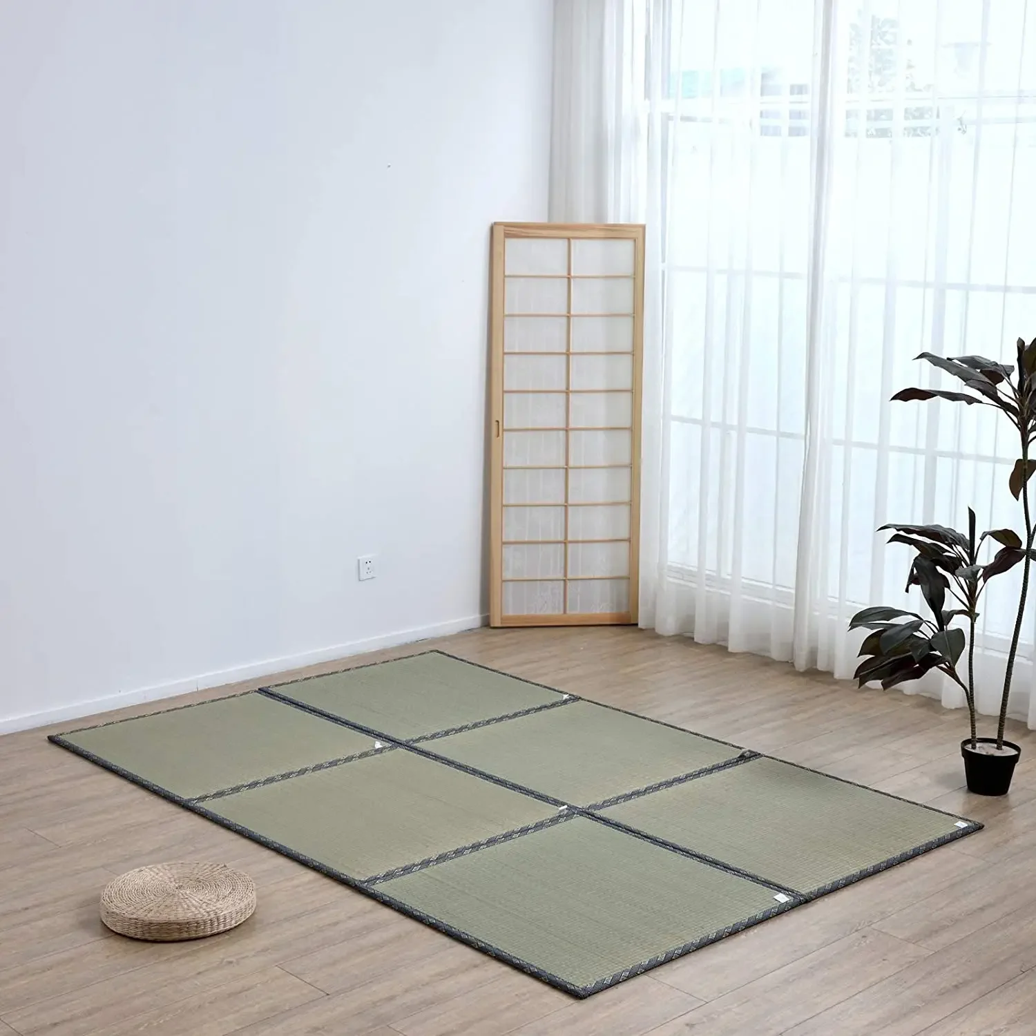 Damedai 6 Piece Set Japanese Igusa Mattress Indigenous Tatami Unit Mat