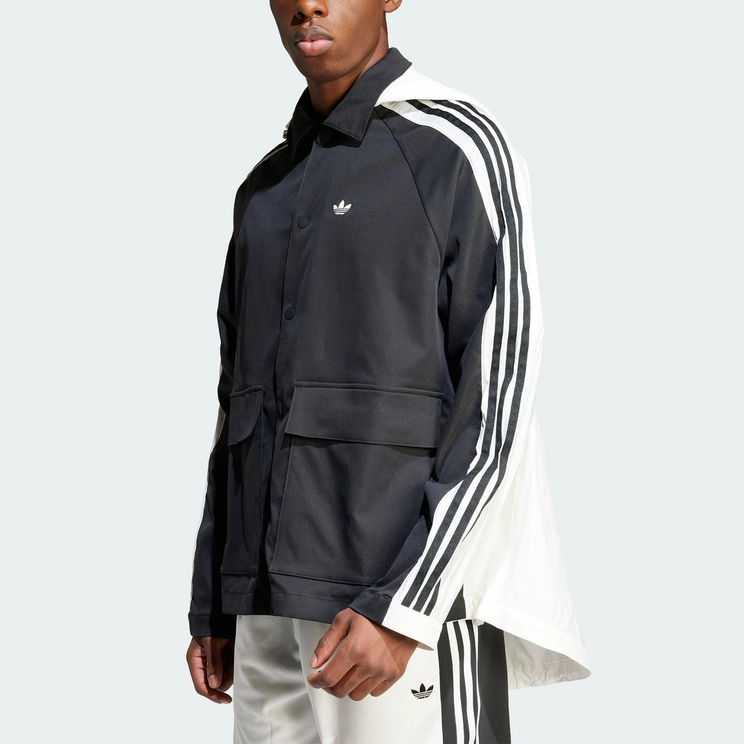 

Adidas Authentic Trefoil Men's Patchwork Sports Collar Jacket KA3801