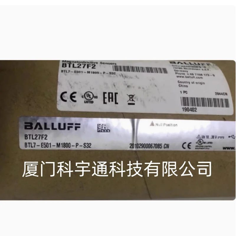 Магнитострикционный датчик смещения Balluff BTL27F2 BTL7-E501-M1800-P-S32