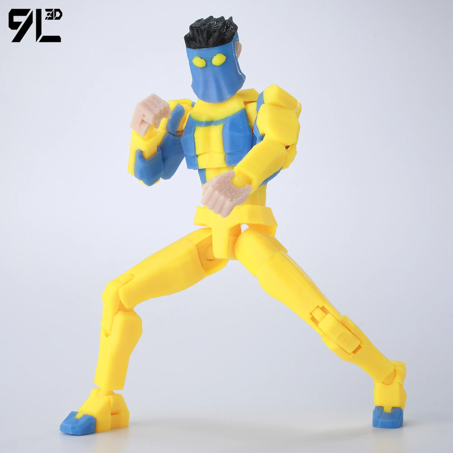 Jouets Lucky13 Ct 9L3D, marque Invincible, Anime, pose de frappe articulée, décor de bureau, cadeau pour jeunes, articulations anti-Stress T13