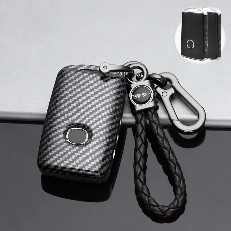 

Carbon Fiber+Silicone Car Key Cover Case For Mazda 3 Alexa CX-30 CX30 CX5 CX 5 CX-5 CX8 CX9 CX4 2019 2020 Auto Accessories