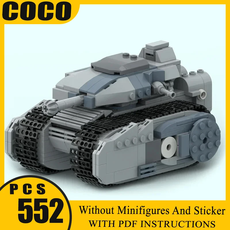 Empire Light Tank Space Military Model Moc Building Bricks Gift Christmas Toy DIY Sets AssemblyTechnology Modular Blocks