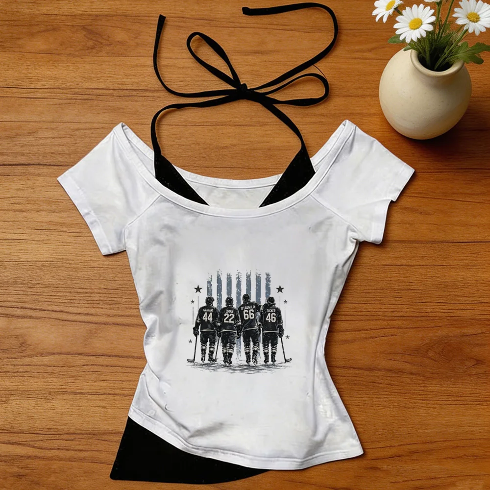 Off Campus crop top shoujo japan scene  cute korean fashion harajuku t-shirt 2000s japanese cute