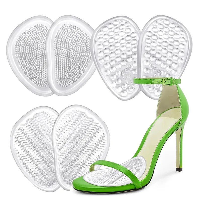 

Gel Insoles For Women's High Heels Forefoot Pad Non-slip Shoes Insoles