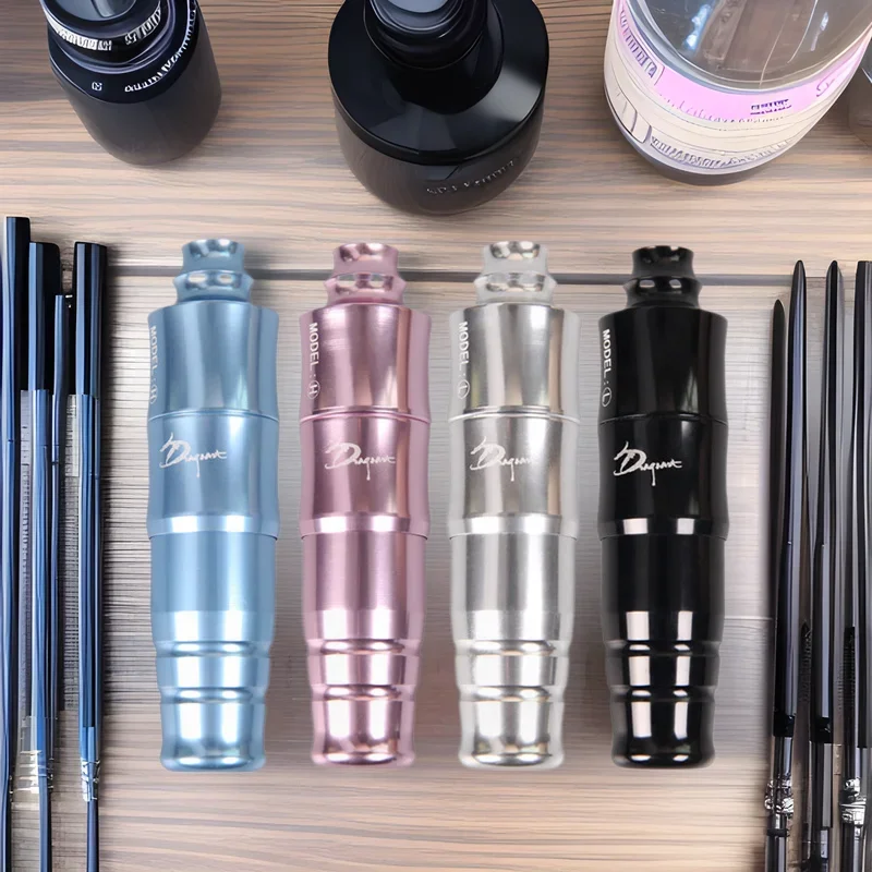 

Rotary Tattoo Gun Machine Pen RCA Interface Makeup Slow Frequency Secant Fogging Permanent Makeup Eyebrows Lips Powerful Pen