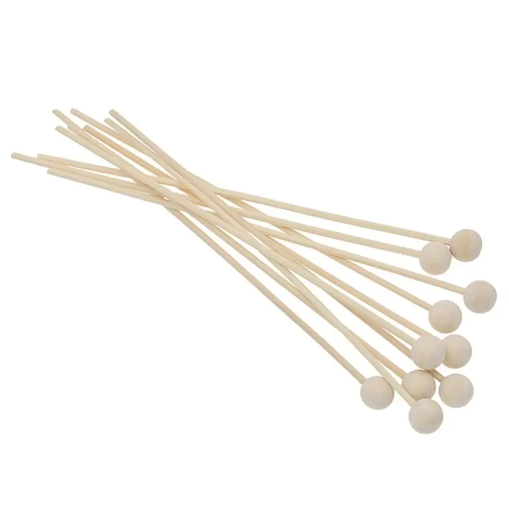 10pcs 17/21/26CM Wood Ball For Fragrance Diffuser Aromatherapy Rattan Reed Sticks DIY Home Decoration