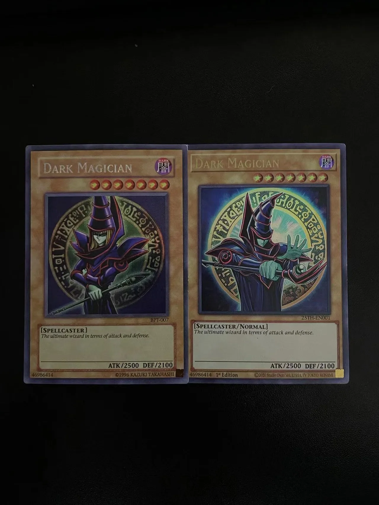 

Yu-Gi-Oh ультра Редкие/25TH-EN001 темный маг детский подарок коллекционные карты игрушки (не оригинал)