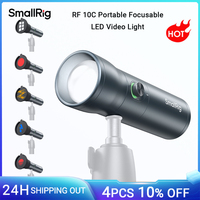 SmallRig RF 10C RGB LED Photography Flashlight 7500mAh 4 Color Fill Ambient Light w 20 Patterned Light Filters, Video Light 4634