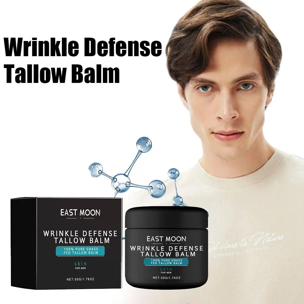 50g Men Facial Skin Care Products Whitening Facial Serum Cream Face Wash for Smooth Skin Improving Skin Elasticity O7M8