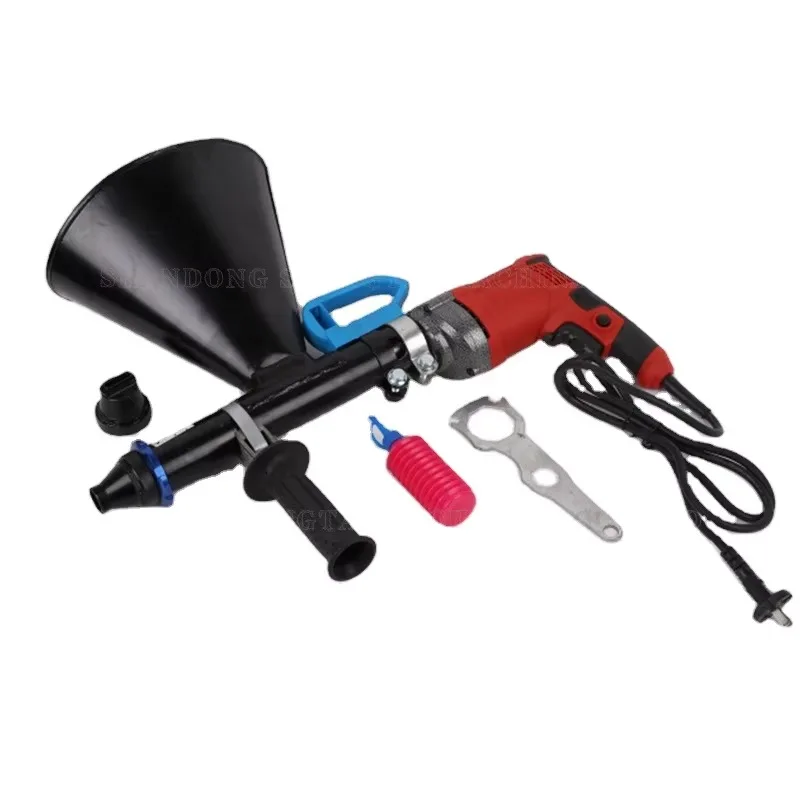 Handheld Cement Mortar Caulking Gun Electric Cement Grouting Machine Automatic Mortar Grouting Tool Grouting Gun