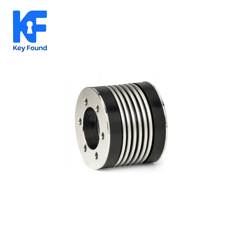 R+W Stainless Steel Bellows Coupling Series BK1 BK2 BKL BK3 Rigid Type 5000 RPM for Precision Servo Applications