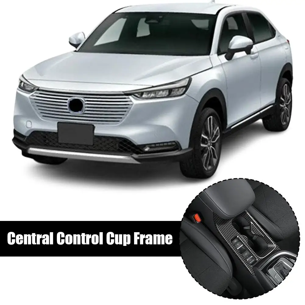 Car Armrest Interior Frame For Hrv 2021 Binzhi Vezel Central Control Water Cup Frame Interior Modification For Right- R4r6