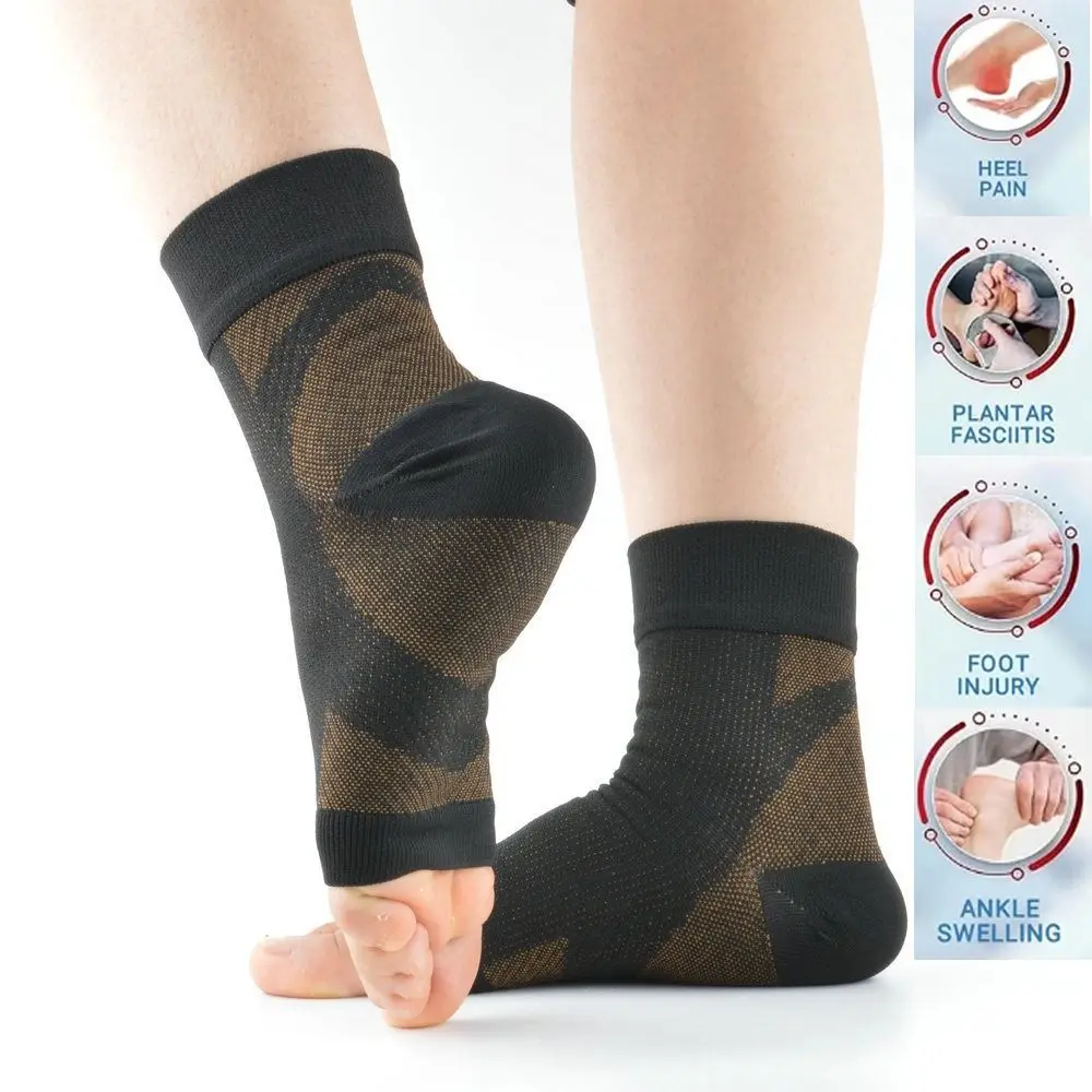 

Nylon Neuropathy Socks Foot Pain Relief Sweat Absorption Soothe Relief Compression Socks Foot Protection Breathable