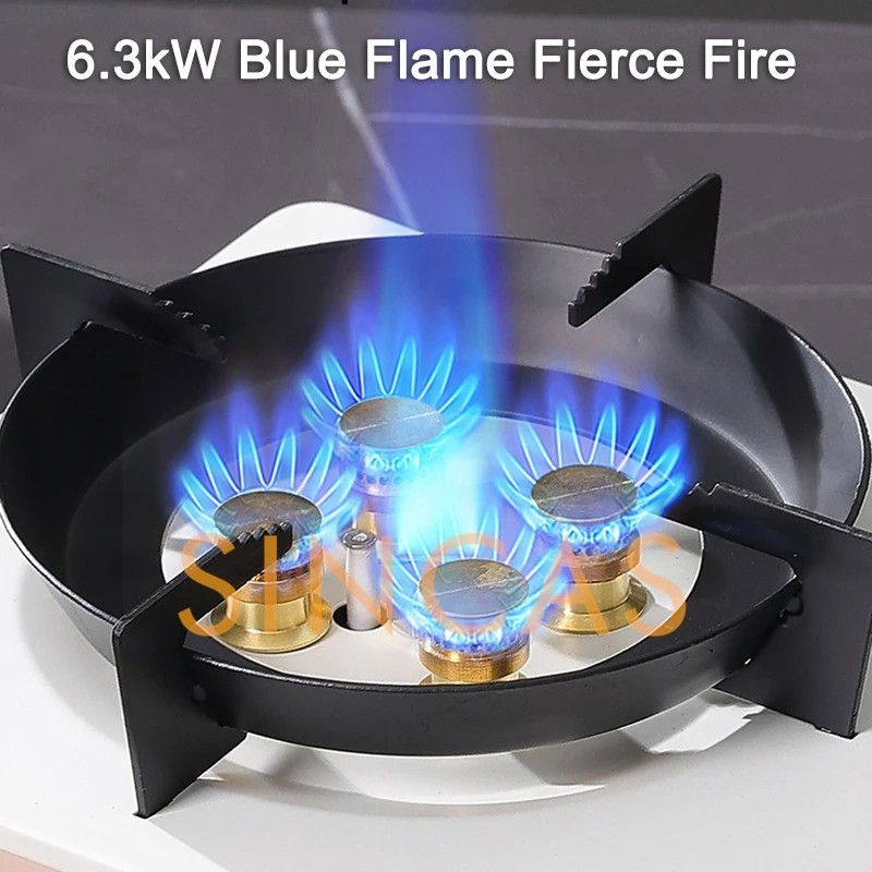Outdoor Gas Stove Portable Mini Cassette Stove Camping Equipment Gas Stove Dual Use Stainless Steel Strong Fire Burner Windproof