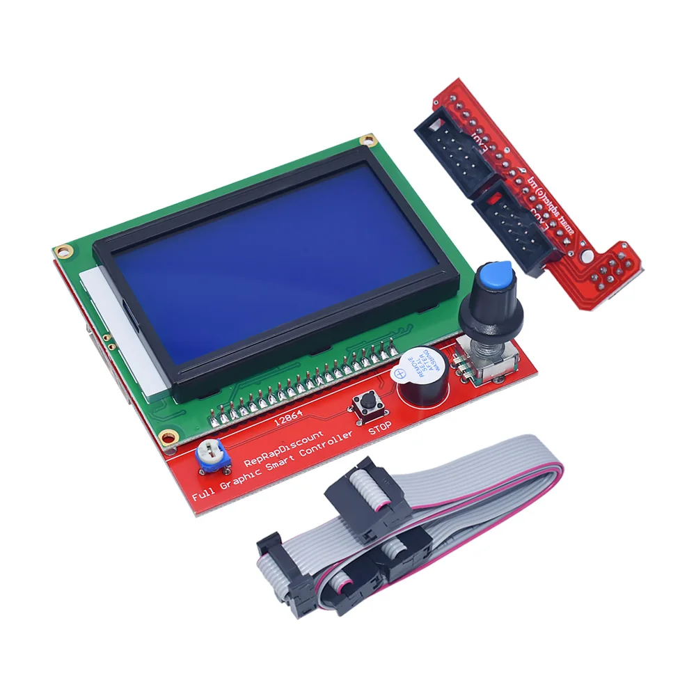 Imagem -05 - Lcd 2004 12864 Painel de Controle Inteligente Display Controlador Compatível com Rampas 1.4 Rampas 1.5 Rampas 1.6 para Reprap Mendel Impressora 3d