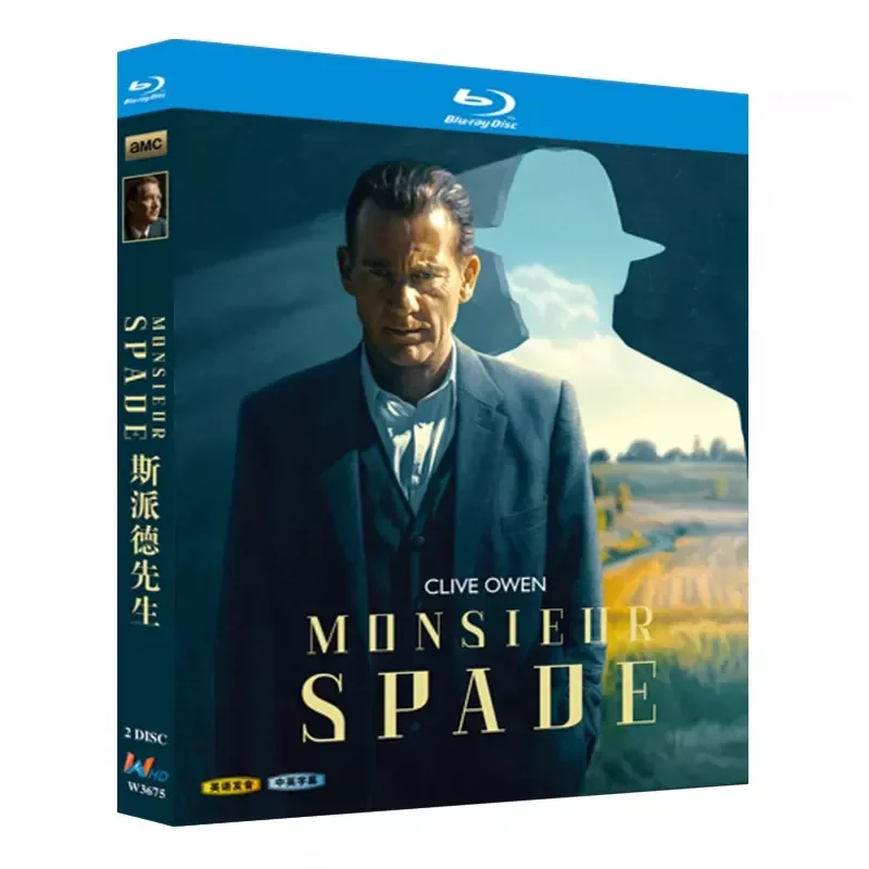 Blu-ray Ultra HD American Drama Mr Spade BD Disc CD Box Chinese and English Traditional Subtitles
