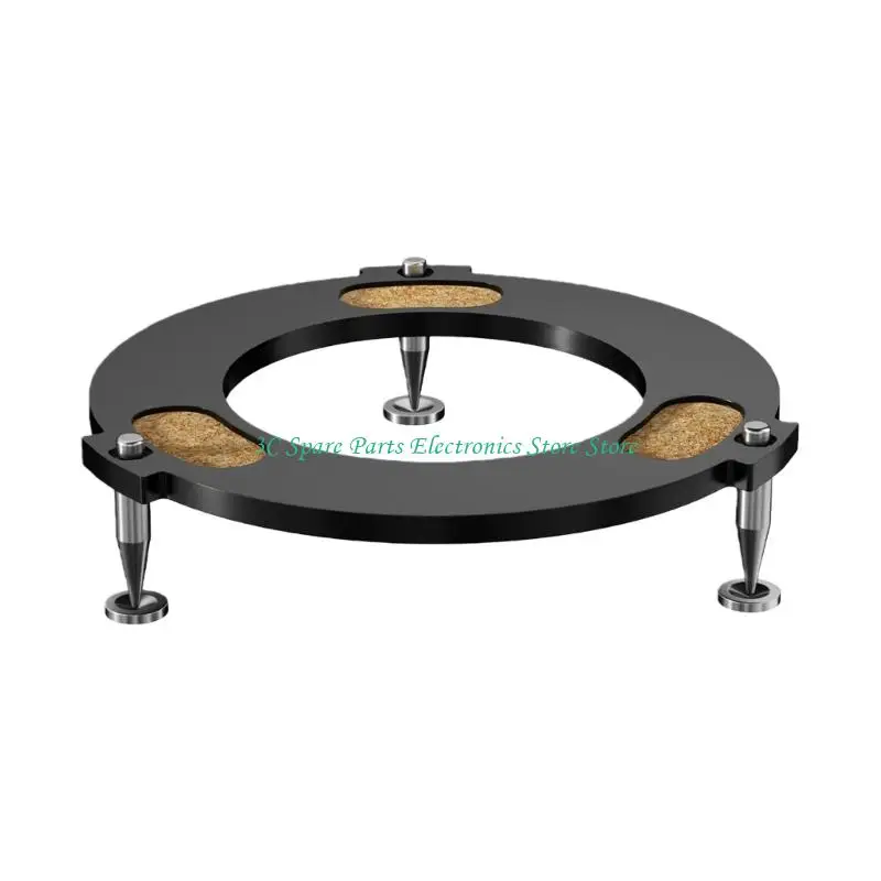 SZ Aluminum Alloy Speaker Stand for Auditory Systems Stainless Steel Base Compact Modern Design