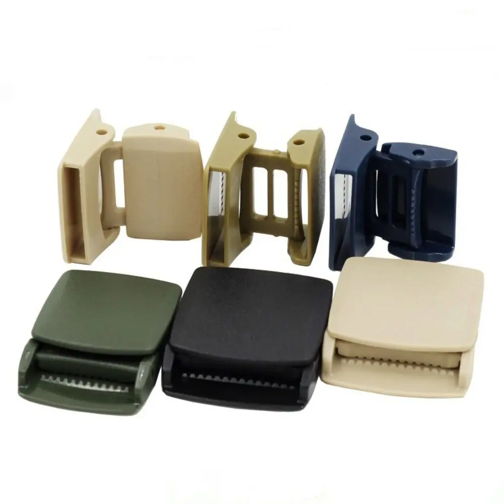 1PC Business Automatic Buckle 38mm Plastic Steel Belt Head Matte POM Plastic Belt Buckle Waistband End