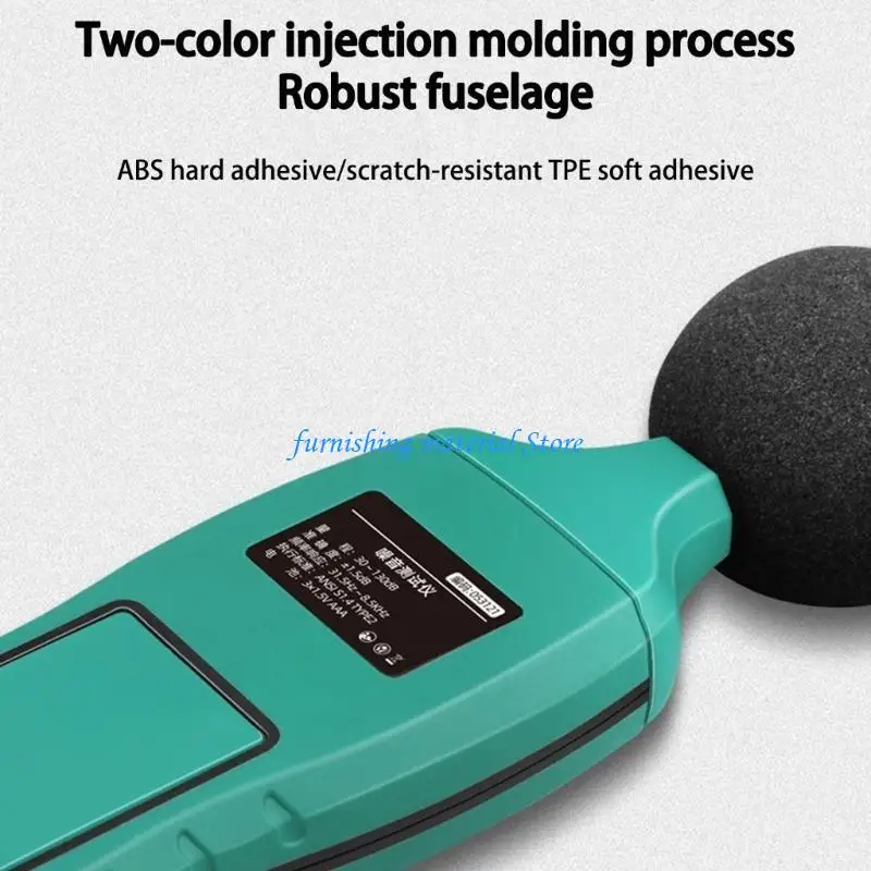 

Y5GD Decibel Meter Sound Level Reader 30-130dB,Handheld Sound Noise Meter with Backlights Alarm, Digital Noise Meter
