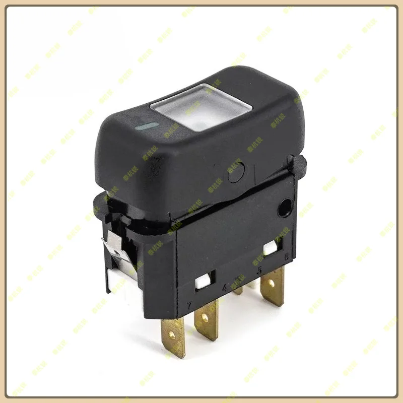6007.011.480.00.0 6007011480000 Toggle Switches Power Window Control Switch Button 4 PINS For Mercedes-BENZ Truck
