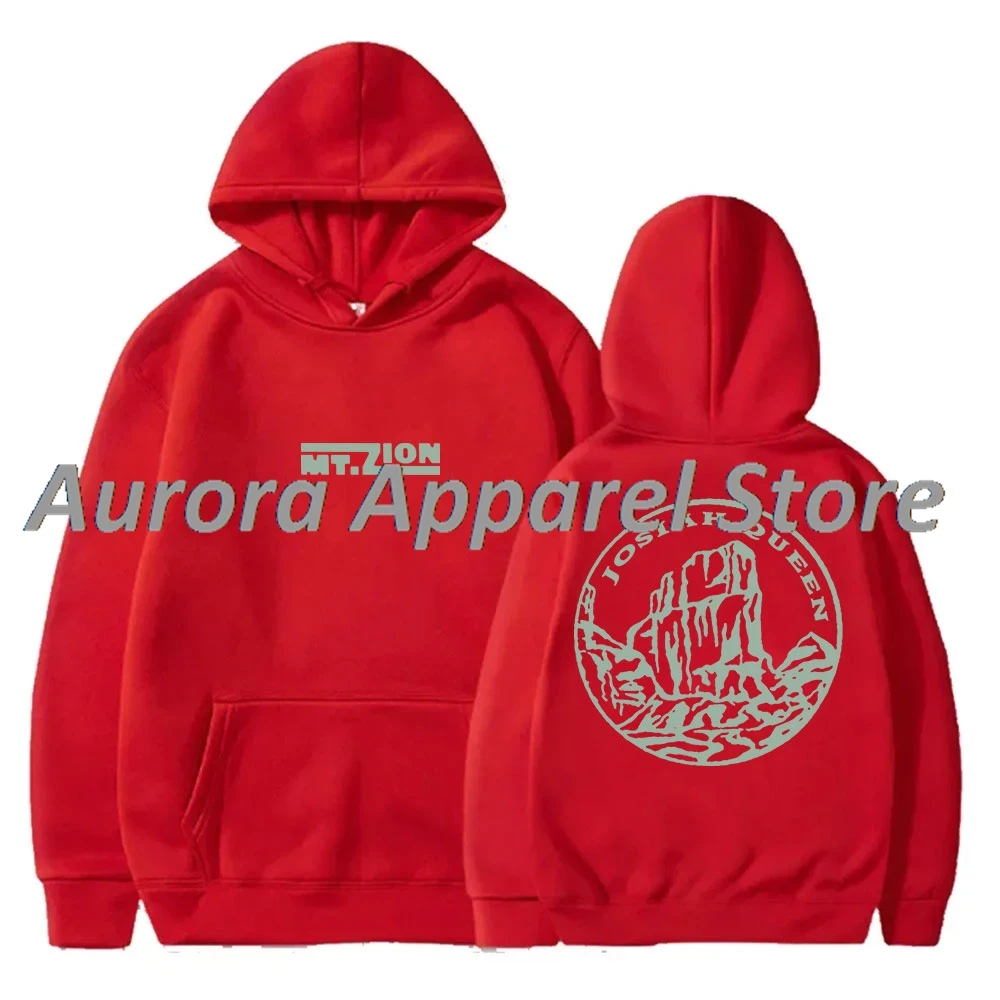 Josiah Queen Mt Zion هوديس 2025 Tour Merch كوسبلاي للنساء والرجال بلوزات عصرية بأكمام طويلة