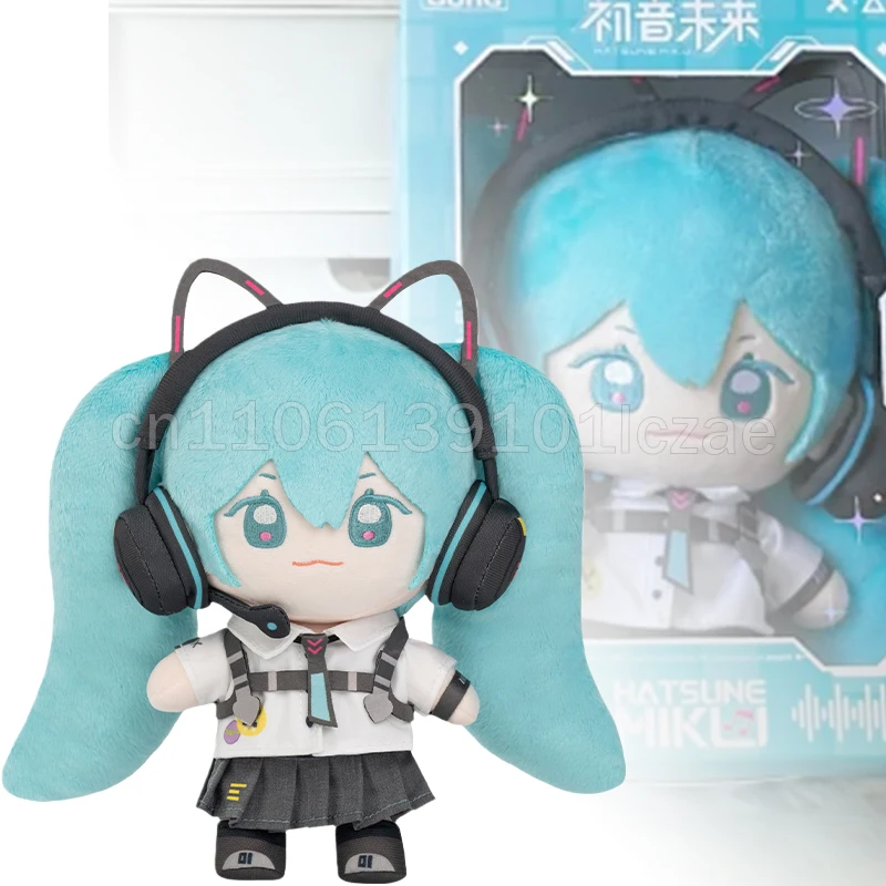 

Плюшевая Hatsune Miku Q версия 20 см Kawaii аниме плюшевая кукла косплей периферийные плюшевые мягкие игрушки украшение дома игрушка Рождественский подарок