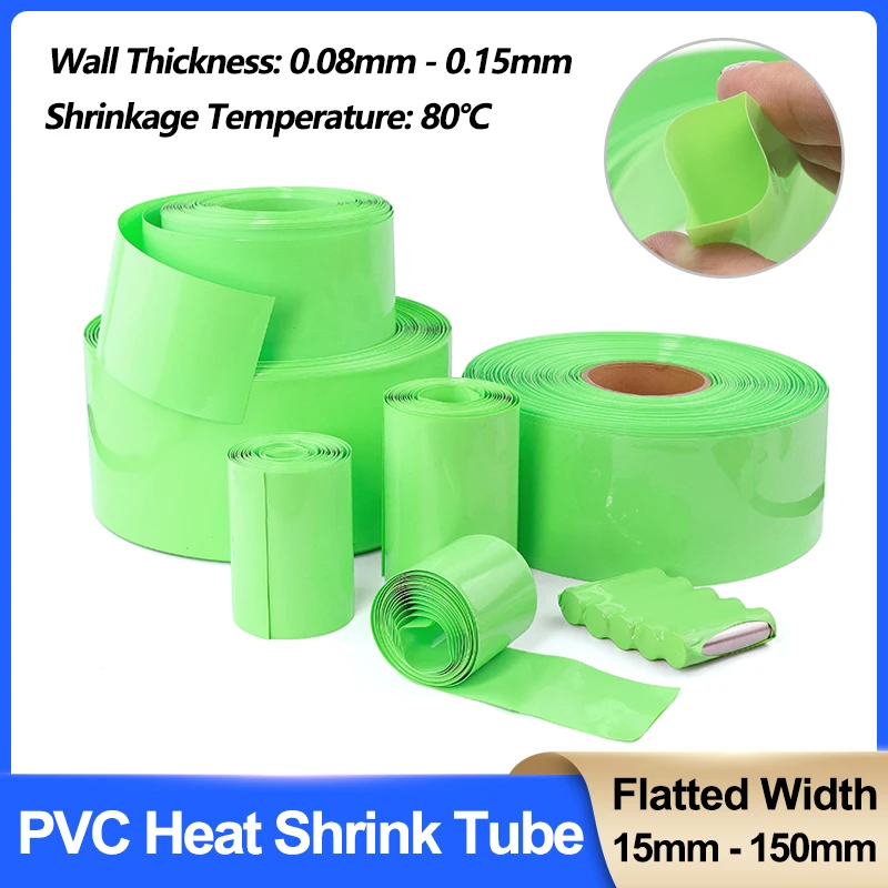 1-~-20-м-фруктово-зеленая-термоусадочная-трубка-из-ПВХ-15-~-150-мм-18650-аккумулятор-lipo-кабельный-рукав-литий-изолированная-пленка-защитный-чехол