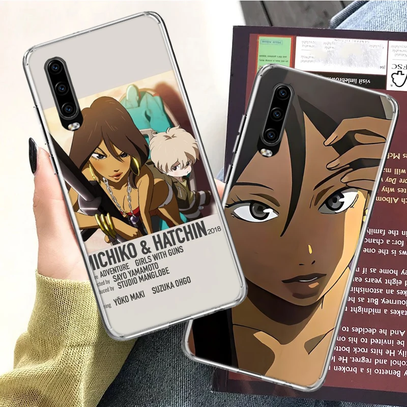 Michiko To Hatchin Michiko Malandro Phone For Huawei P30 Lite P10 P20 P40 P50 Pro Cover Huawei Mate 40 Pro 10 20 Lite 30 Capa Co