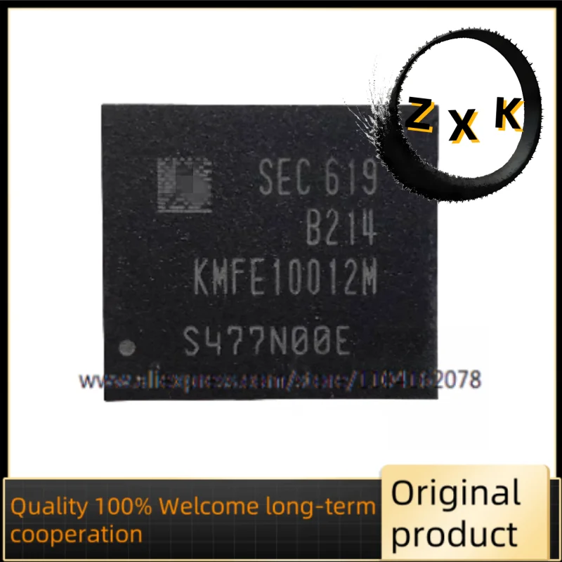 KMF720012M-B214, KMFE10012M-B214, KMFE60012M-B214, emcp 221 ball 8G 8+1 font brand new original BGA