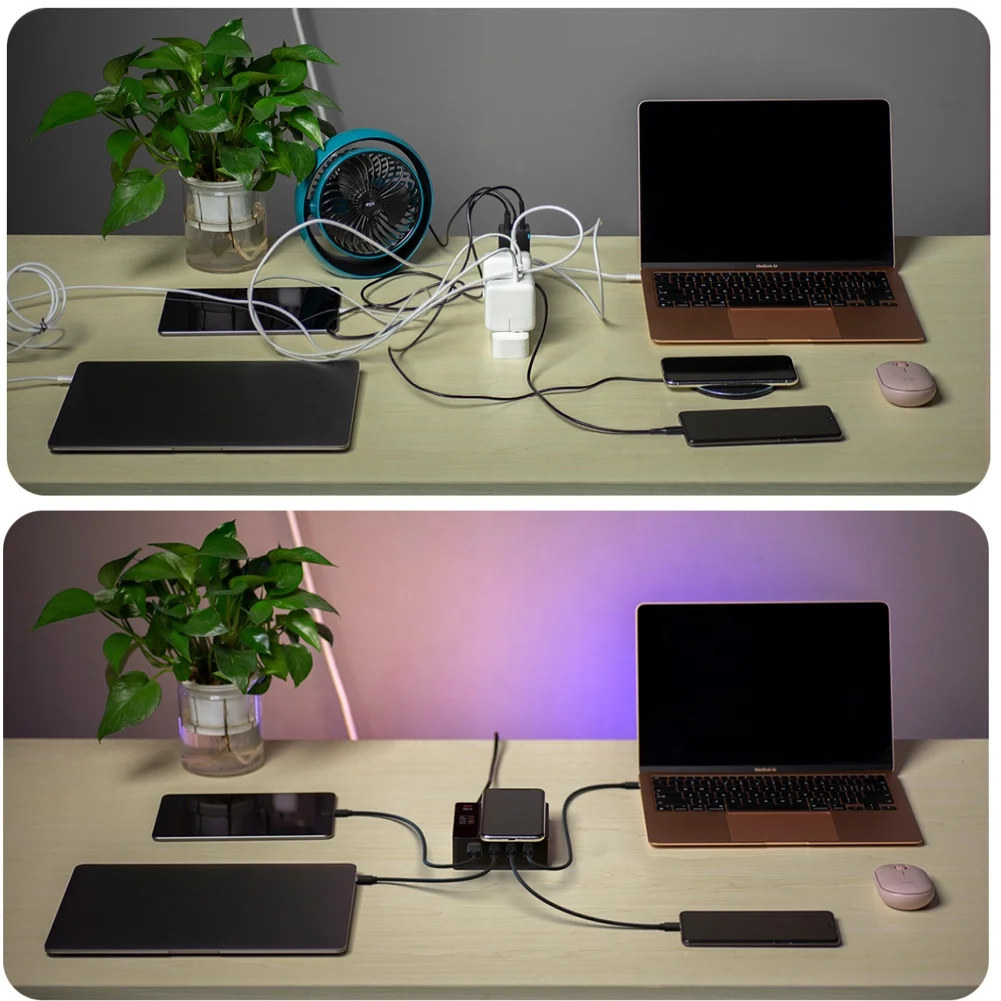 Настольное быстрое зарядное устройство ISDT POWER 200 Вт, сверхвысокая мощность, многофункциональный протокол быстрой зарядки, подключение через приложение, независимый канал