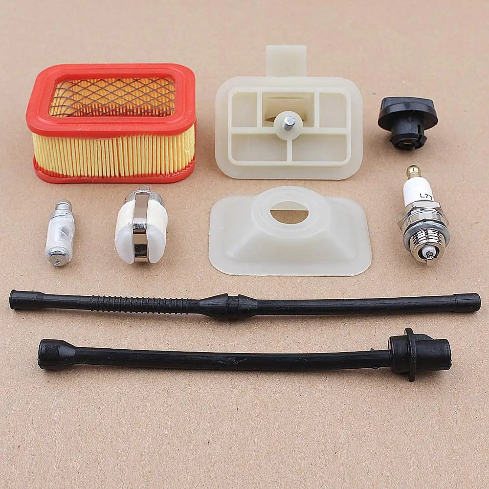 Imagem -05 - Papel Combustível Filtro Linha Tubulação Kit Gasolina Motosserra Peças de Reposição 5200 5800 52 58cc