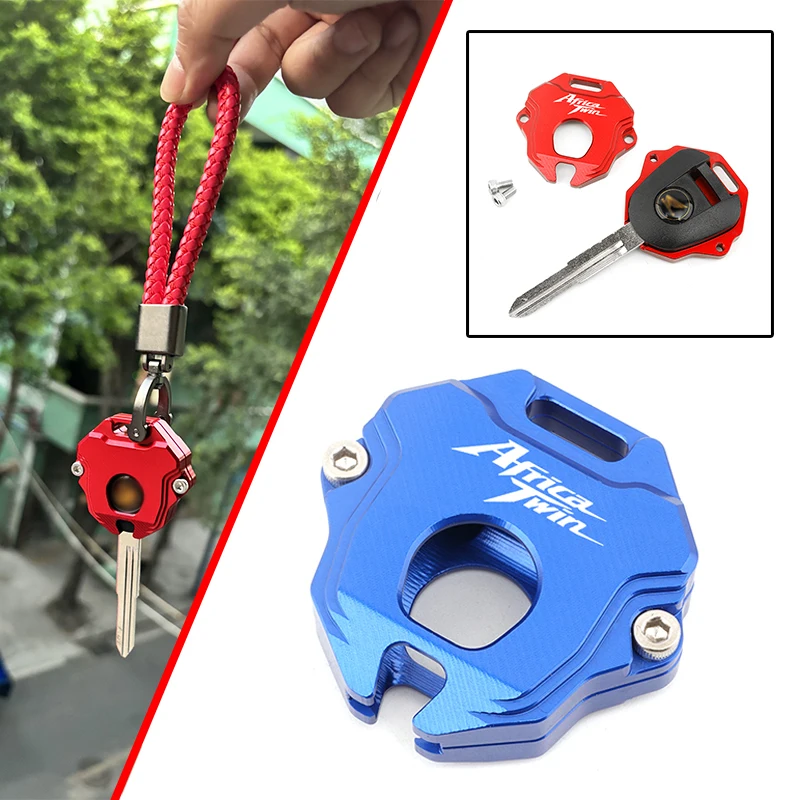 Motorcycle Keyring Key Chain Cover Case Shell For HONDA Africa Twin CRF1100L CRF1000L XRV750 XRV 750 CRF 1000 1100 L 1000L1100L