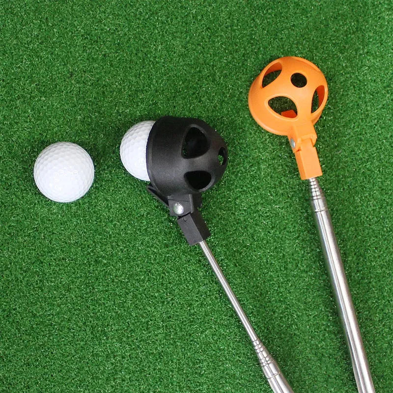 Recogedor de pelotas de Golf telescópico, herramienta de recogida portátil, accesorios para exteriores, 8 secciones, 2M