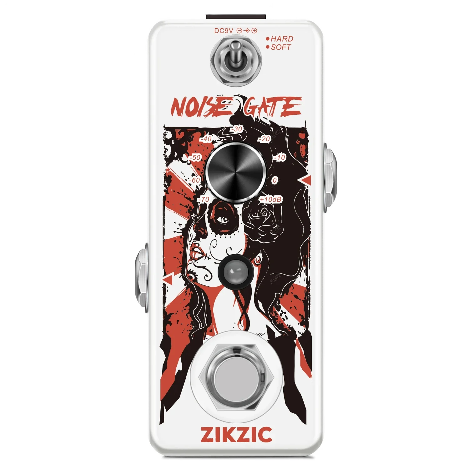 Zikzic Noise Gate Effect Pedal Clear Sound Noisegate Noise Killer for Electric Guitar And Bass