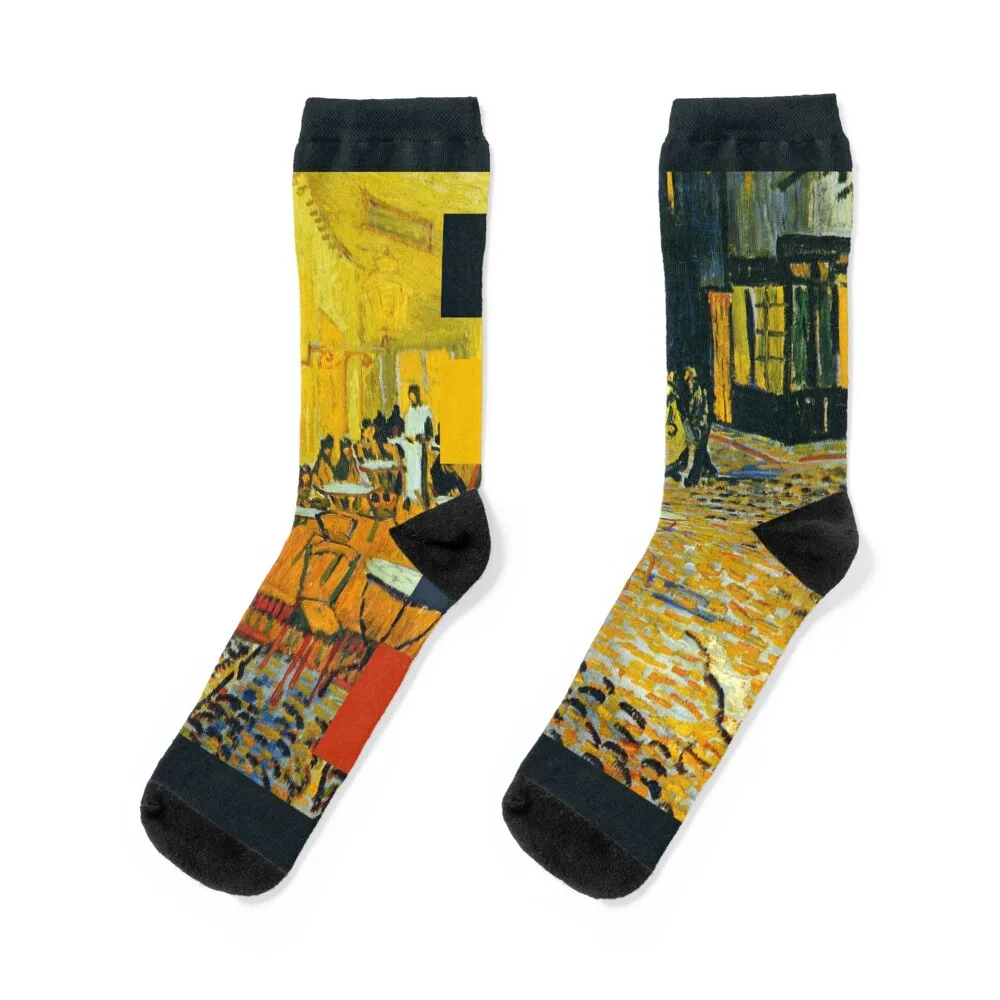 Van Gogh pantone Socks summer Toe sports floral Stockings man Socks Girl Men's