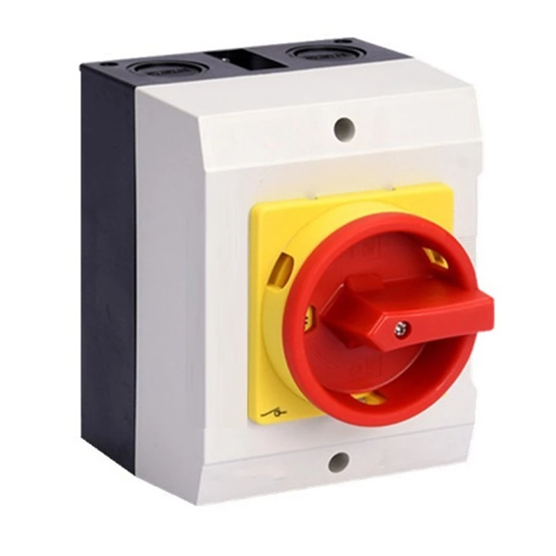 4Pole 25A 440V Electric IP65 UK Isolator Switch Waterproof Switch On OFF Disconnecting Switches