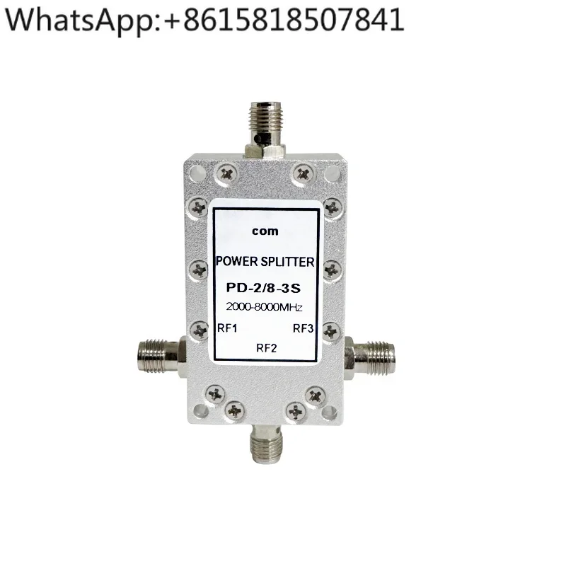 SMA one-point three-power divider WIFI three-power divider 2-8G microstrip power divider, power divider 2.4G5.8G