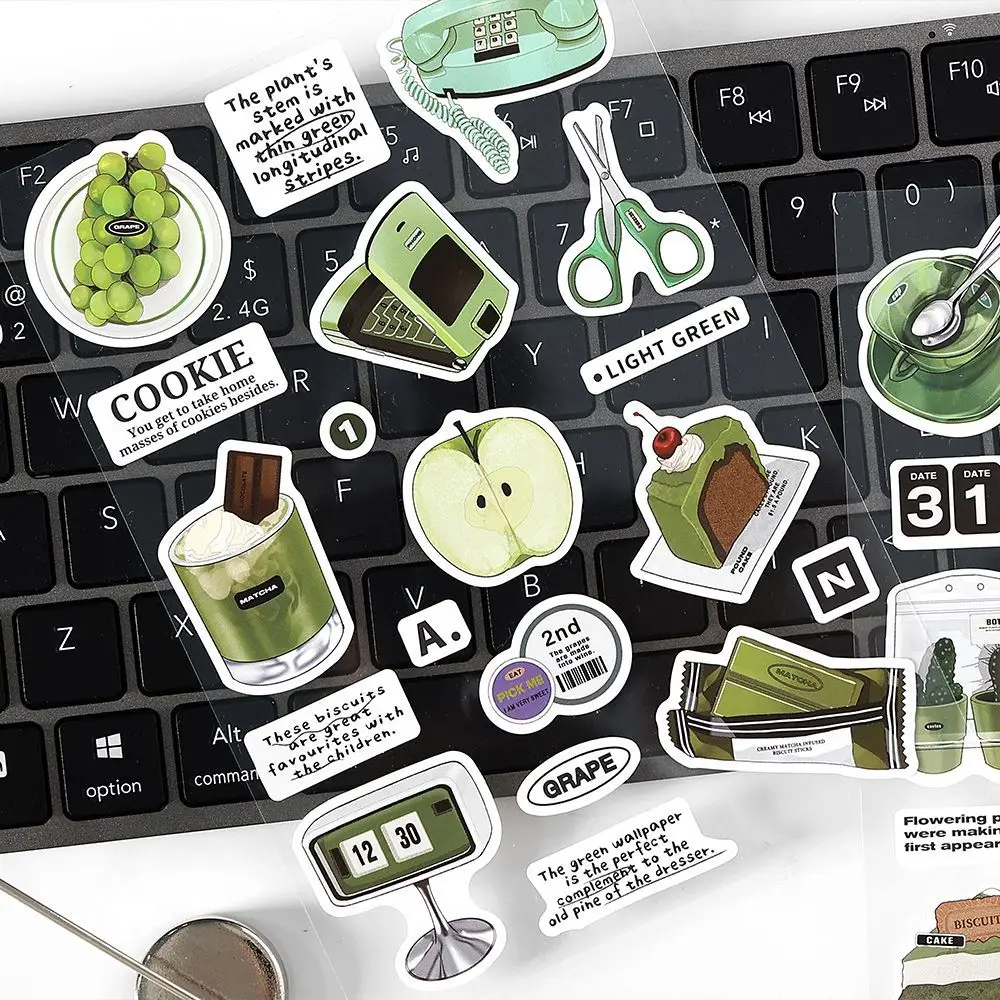 2 قطعة سلسلة الحياة الثلاثية يموت قطع ملصقات DIY بها بنفسك المواد اليدوية سجل القصاصات زخرفة خلفية مذكرات جماليات القرطاسية #3