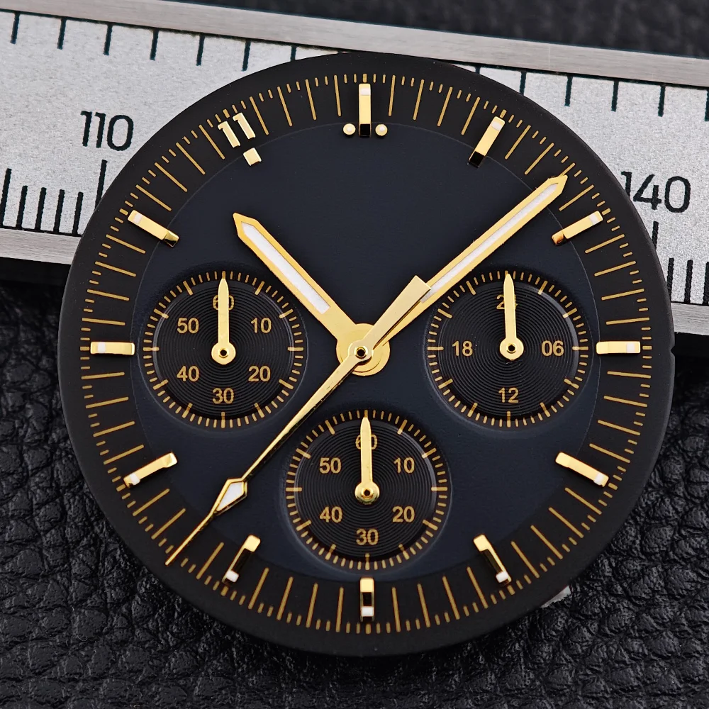 Cadran lumineux de 32.5MM de diamètre pour mouvement VK63, accessoires de montre pour accessoires de montre vk63, outils d'entretien