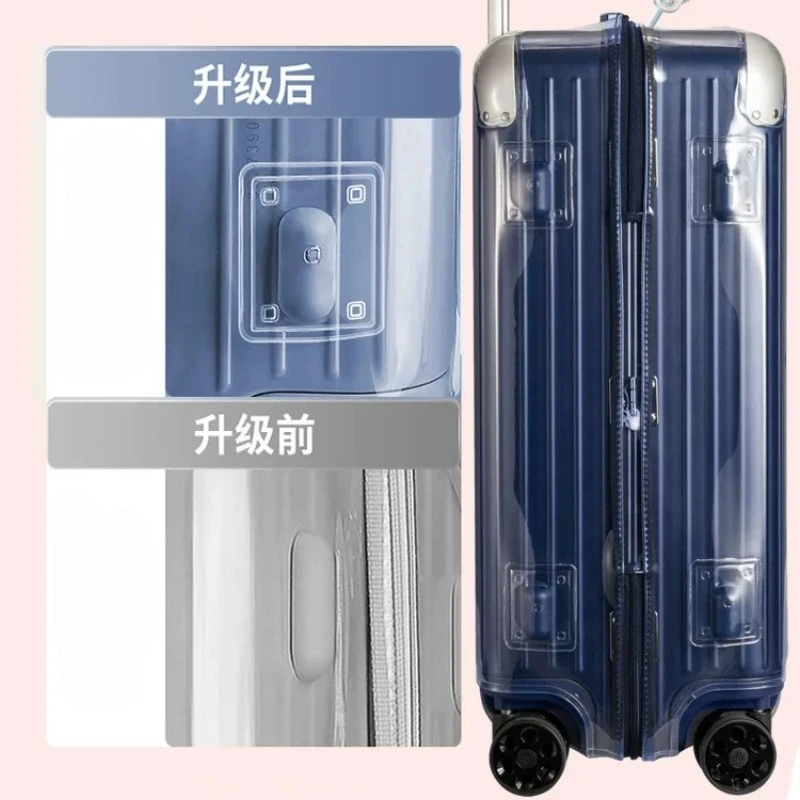 Luggage Protector Covers Fit for RIM Hybrid PVC Transparent Cover Suitcase Dustproof Bag Travel Organizer Accessories 30 33inch