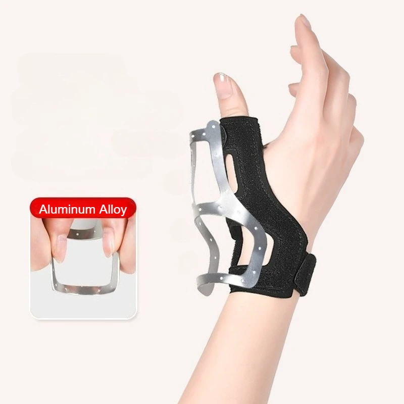 

1Pc First Aid Wrist Brace with Thumb Spica Support Breathable Stabilizer for Fracture Sprain Carpal Tunnel & Tendonitis